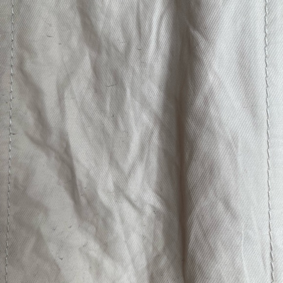 Creenstone trench coat size Euro 46 (size 13US), cream with tan fur collar - Picture 7 of 11